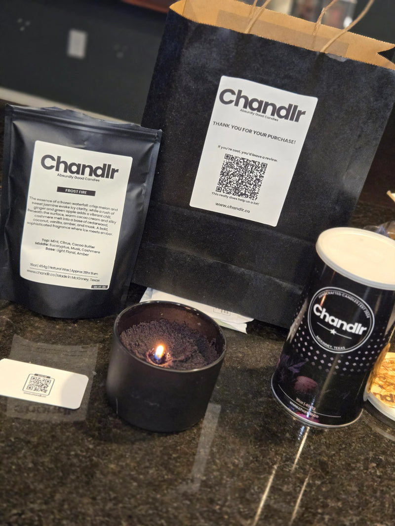 These candles smell fantastic!Frost fire and Obsidian are my current obsessions!